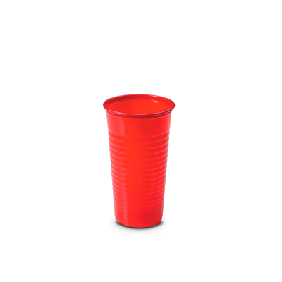 COPO PLÁSTICO VERMELHO
