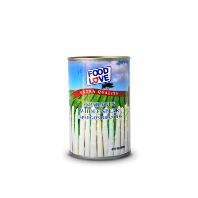 ESPARGOS BRANCOS FOOD LOVE  24 X 430G 
