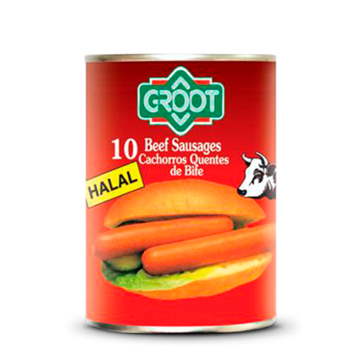 SALSICHA DE VACA GROOT 24 X 430 GR 